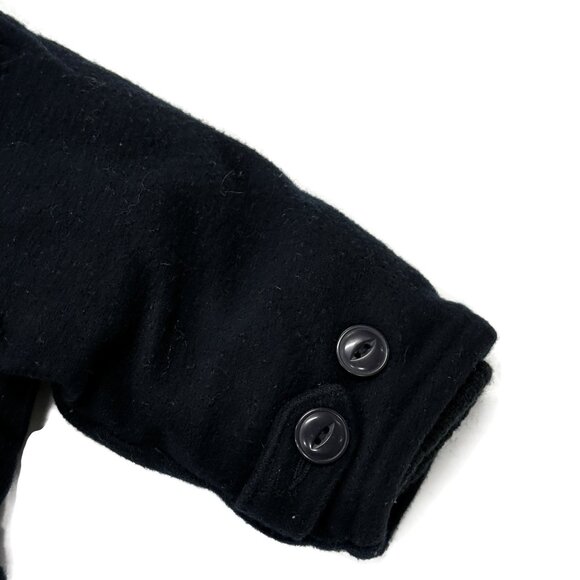 Baby Gap Boys Peacoat Coat Jacket‎ Navy Blue Toddler 12-18 Months Wool - Picture 3 of 13